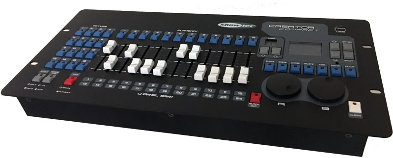 DMX lighting controllers